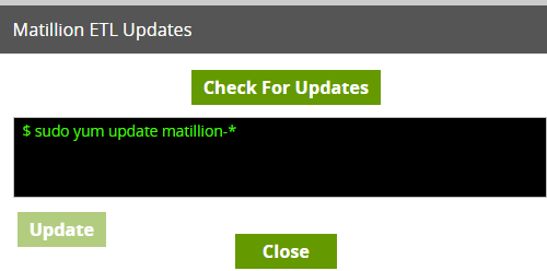 Best Practices for Updating your Matillion ETL - Check for updates